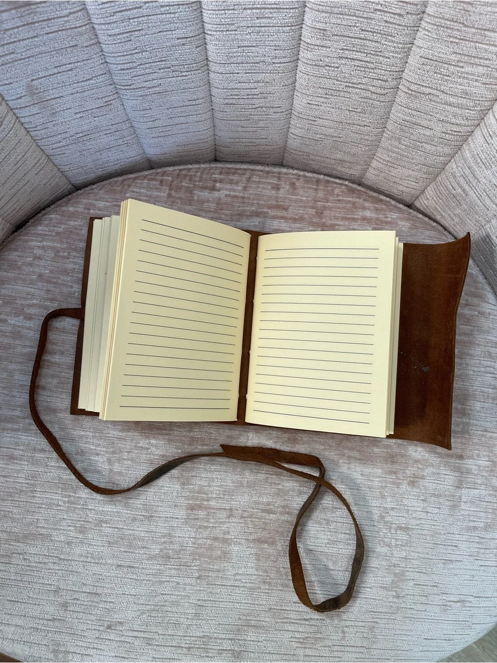 Handcrafted Vintage Leather Journal Notebook Tree of Life Halloween Vibes
